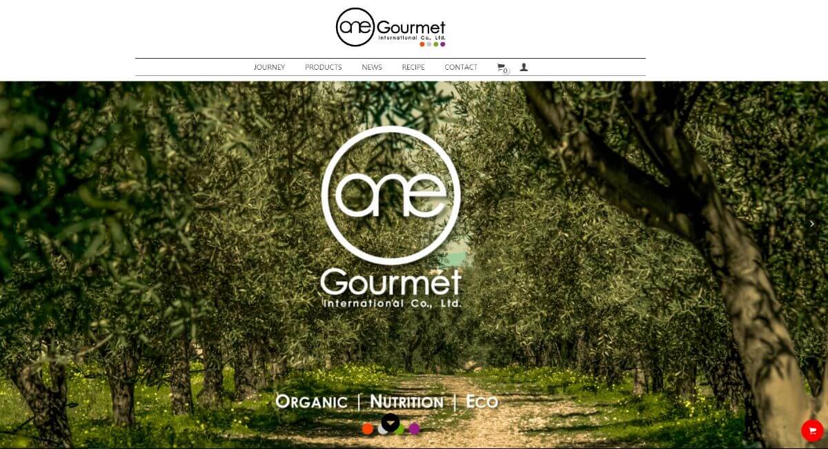 One Gourmet 義大利油醋 RWD 購物網站 - 正式上線!